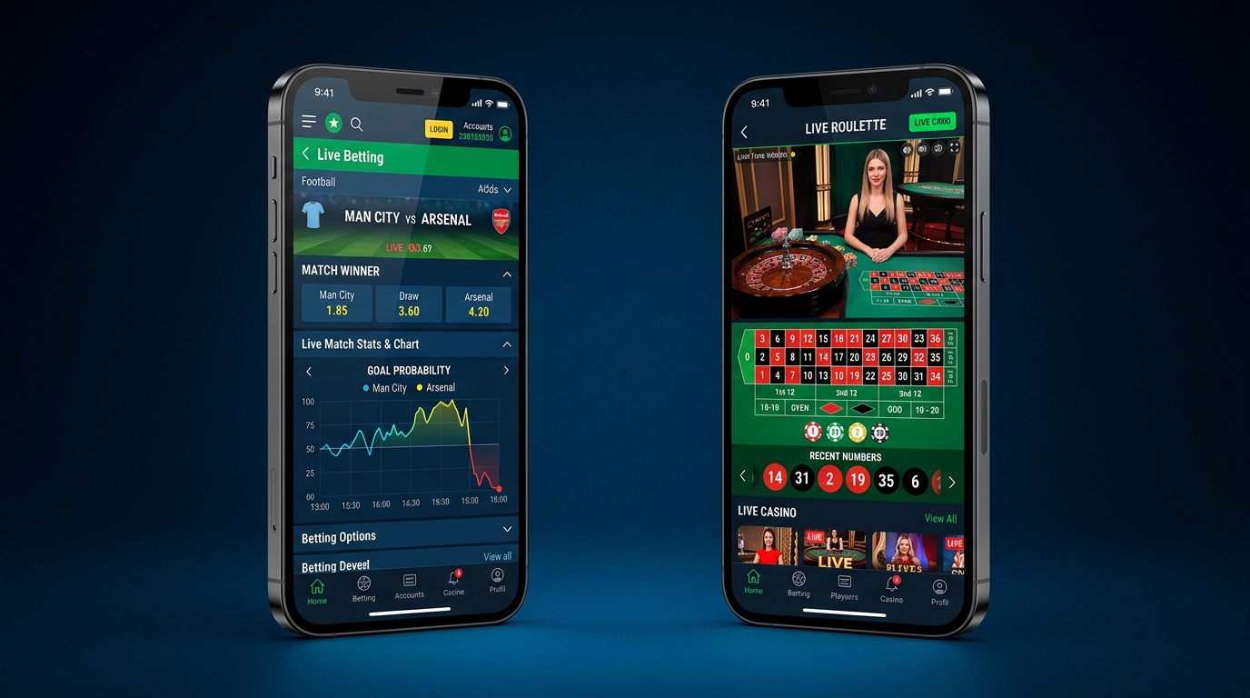 MK Sports Mobile App Showcase